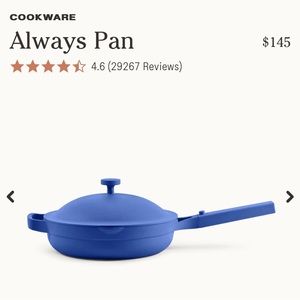 Our Place Always Pan- brand new/original box! Azul Blue (x Selena Gomez collab)